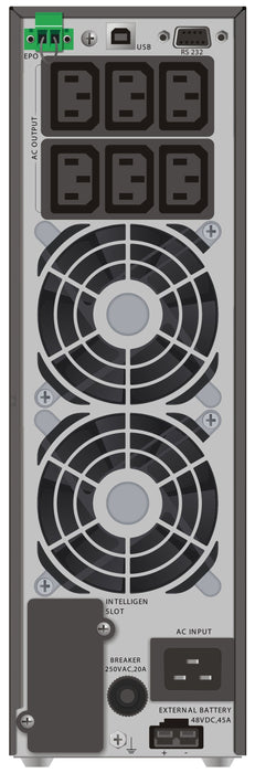 EAN 4260074978346 - PowerWalker VFI 2000 TGS sistema de alimentación ininterrumpida (UPS) Doble conversión (en línea) 2 kVA 1 imagen 1