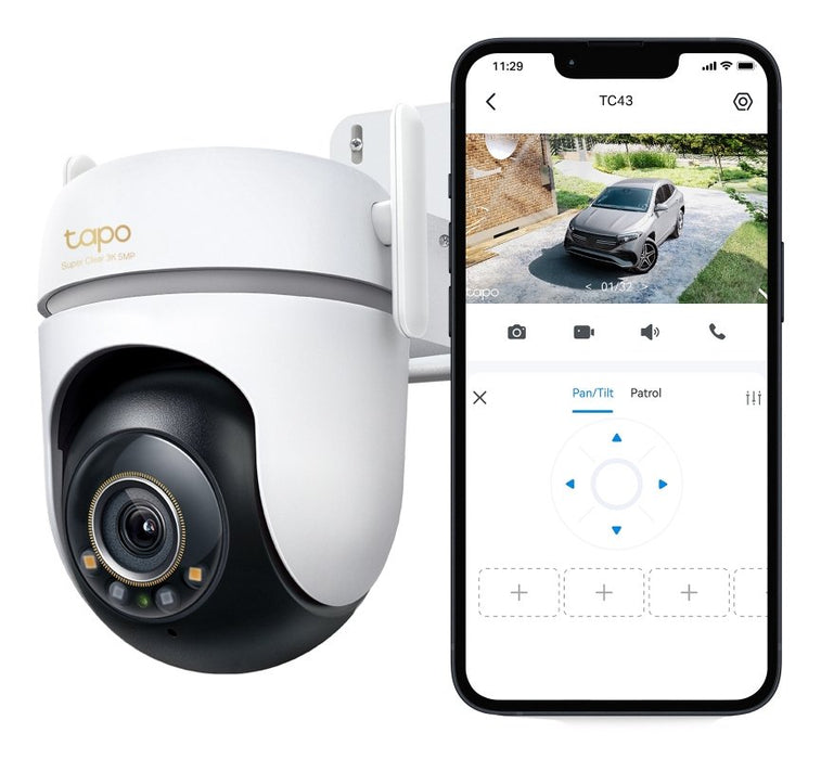 EAN 1210002604598 - TP-Link Tapo TC43(EU) V2 Esférico Cámara de seguridad IP Interior y exterior 2880 x 1620 Pixeles Techo/Pa imagen 4