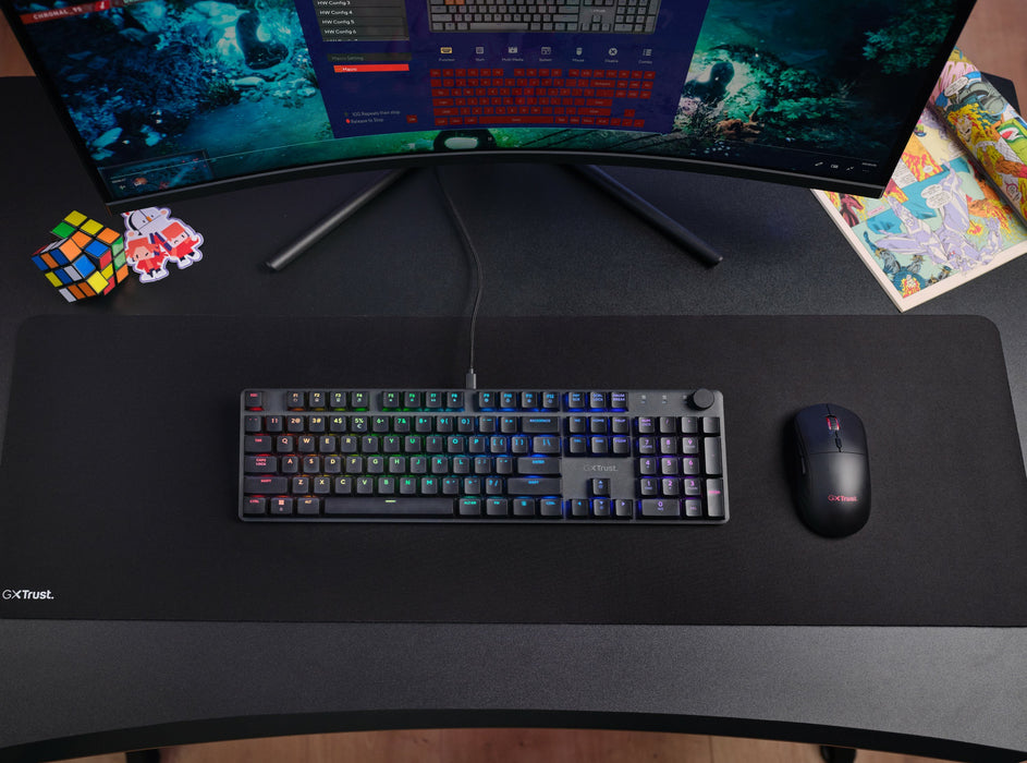 EAN 8713439249101 - Trust GXT 866 TORIX teclado Juego USB QWERTY Internacional de EE.UU. Negro imagen 10