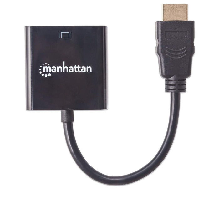 EAN 0766623151467 - Manhattan 151467 adaptador de cable de vídeo 0,3 m HDMI tipo A (Estándar) VGA (D-Sub) Negro imagen 4