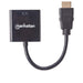 EAN 0766623151467 - Manhattan 151467 adaptador de cable de vídeo 0,3 m HDMI tipo A (Estándar) VGA (D-Sub) Negro imagen 4