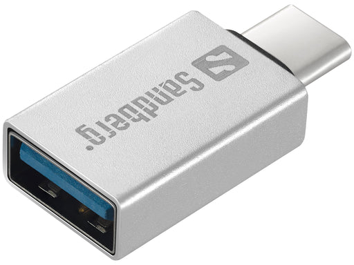 EAN 5705730136245 - Sandberg 136-24 hub de interfaz USB 3.2 Gen 1 (3.1 Gen 1) Type-C Plata imagen 1