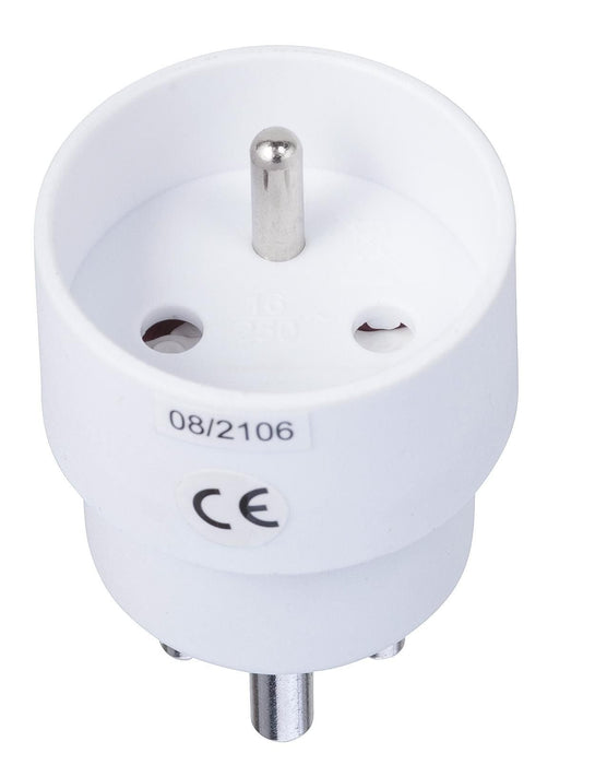 EAN 5703873242069 - Microconnect GRUPADK adaptador de enchufe eléctrico Tipo K (DK) Tipo E (FR) Blanco imagen 3