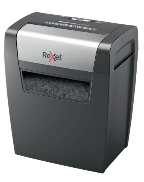 EAN 5028252523202 - Rexel X308 triturador de papel Corte cruzado 22 cm Negro, Plata imagen 5