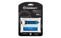 EAN 0740617336603 - Kingston Technology IronKey Keypad 200 unidad flash USB USB Tipo C 3.2 Gen 1 (3.1 Gen 1) Azul imagen 3