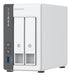 EAN 0885022027415 - QNAP TS-216G servidor de almacenamiento NAS Torre Cortex-A Cortex-A55 4 GB Unidad de disco duro Blanco imagen 1