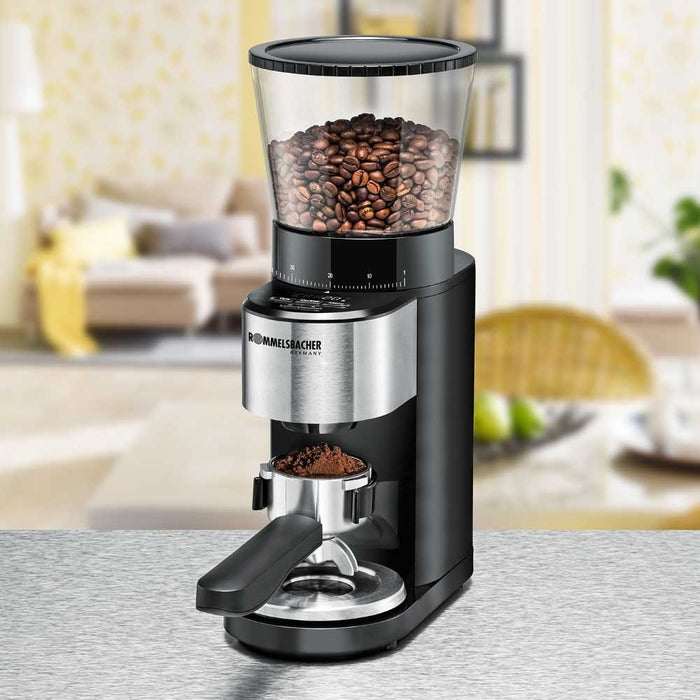 EAN 4001797864109 - Rommelsbacher EKM 500 molinillo de café Negro, Acero inoxidable imagen 3