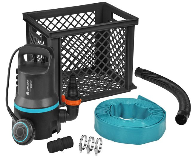 EAN 4078500062077 - Gardena Flood Set 9000 300 W 0,6 bar 9000 l/h imagen 1