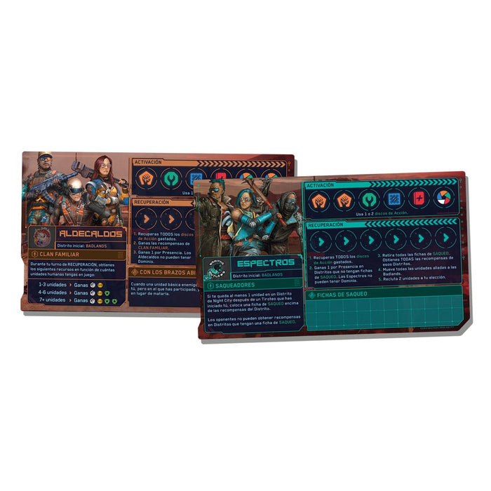 EAN 8435407641549 - Asmodee CPG002ES juego de tablero Cyberpunk 2077: Familias y Proscritos 120 min Juego De Cartas Interpret imagen 3