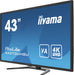 EAN 4948570118519 - iiyama ProLite X4373UHSU-B1 pantalla para PC 108 cm (42.5") 3840 x 2160 Pixeles 4K Ultra HD Negro imagen 4
