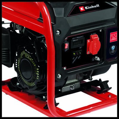 EAN 4006825651089 - Einhell TC-IG 1100 motor-generador 1000 W 6,5 L Gasolina Negro, Rojo imagen 3