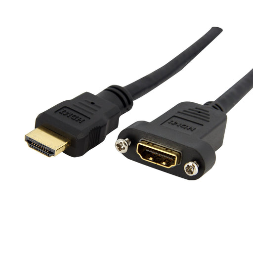 EAN 0065030837033 - StarTech.com HDMIPNLFM3 cable HDMI HDMI tipo A (Estándar) Negro imagen 1
