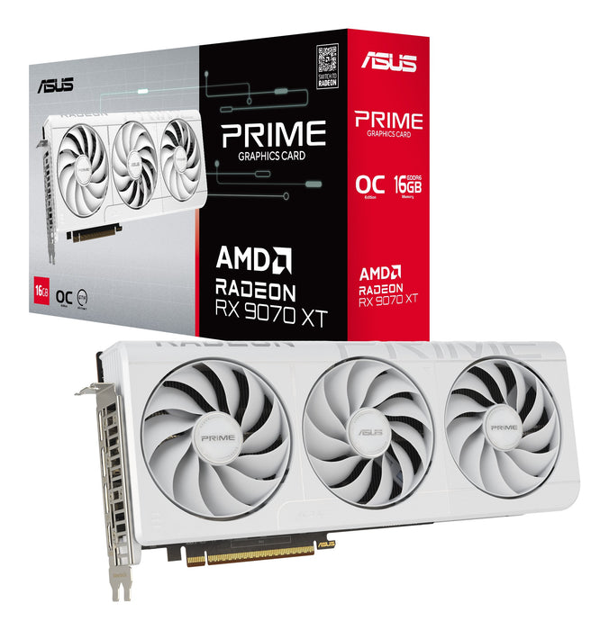 EAN 4711636234245 - ASUS Prime -RX9070XT-O16G-WHITE AMD Radeon RX 9070 XT 16 GB GDDR6 imagen 13