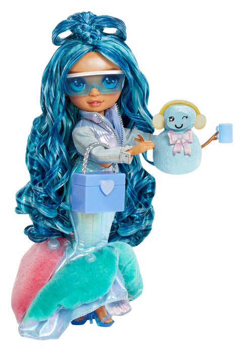 EAN 0035051120834 - Rainbow High Winter Wonderland Doll- Skyler (Blue) imagen 8