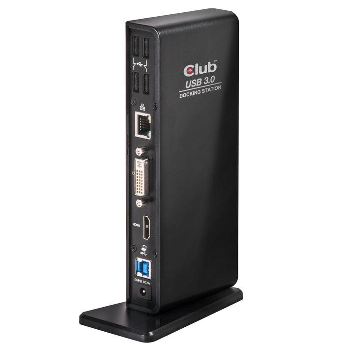 EAN 8717249401018 - CLUB3D SenseVision USB3.0 Dual Display Docking Station Alámbrico USB 3.2 Gen 1 (3.1 Gen 1) Type-A Negro imagen 2