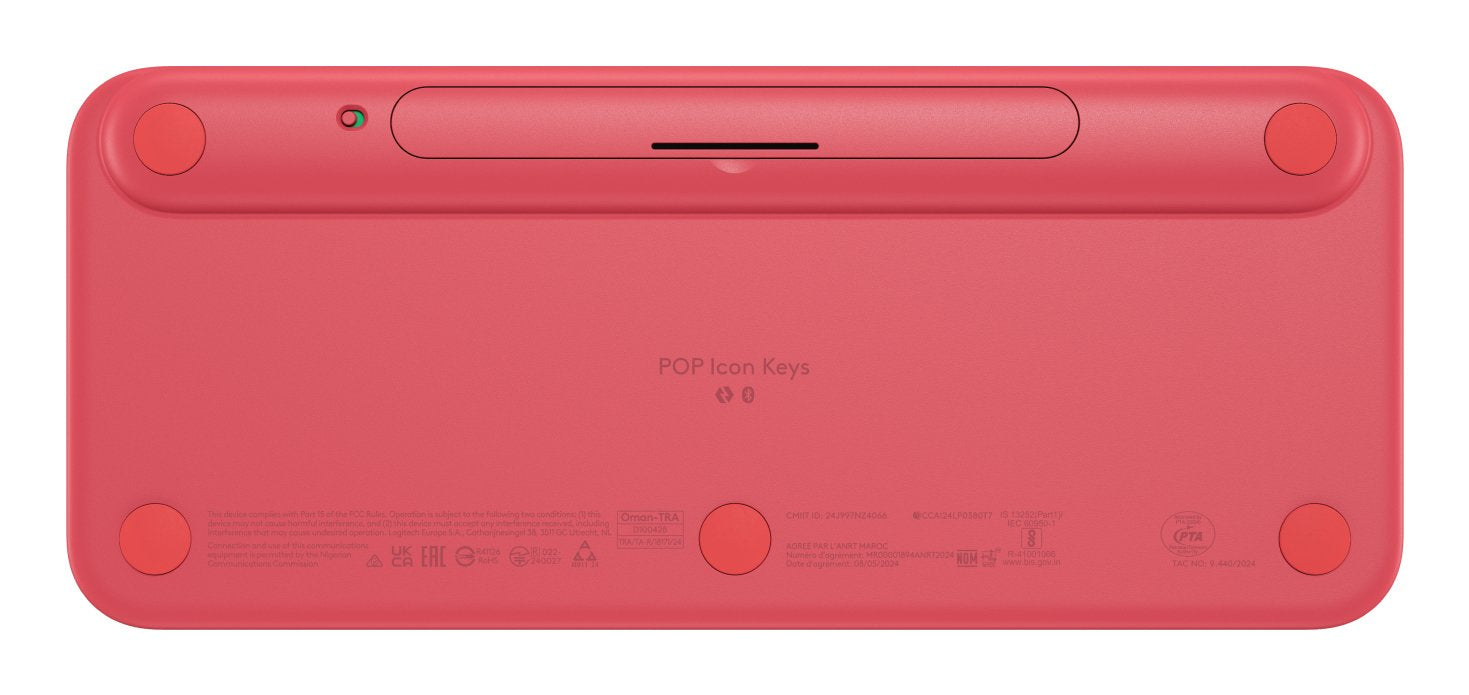 EAN 5099206127548 - Logitech 920-013073 teclado Universal Bluetooth QWERTY Internacional de EE.UU. Rosa, Blanco imagen 5