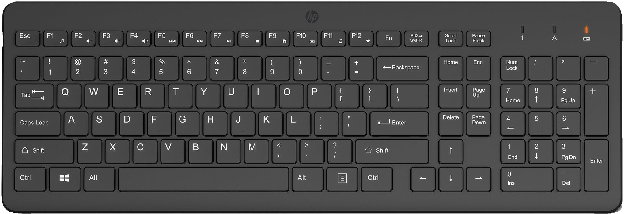 EAN 0197497176896 - HP 225 Wireless Keyboard teclado Universal RF inalámbrico QWERTY Inglés Negro imagen 1