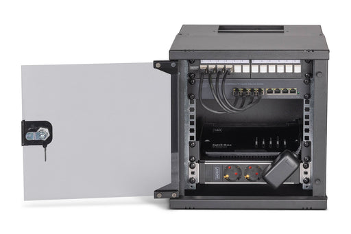 EAN 4016032499466 - Digitus DN-49101-SET armario rack Bastidor de pared Negro imagen 2