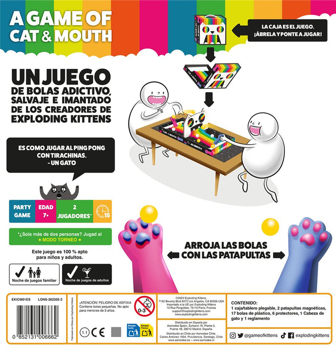 EAN 0852131006662 - Asmodee Exploding Kittens EKCM01ES juego de tablero 15 min Juego de mesa Habilidad motriz fina (destreza) imagen 4