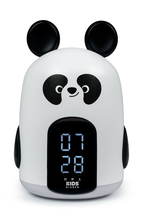EAN 3499550387018 - Bigben Interactive RKIDSPANDA despertador Reloj despertador digital Negro, Blanco imagen 1