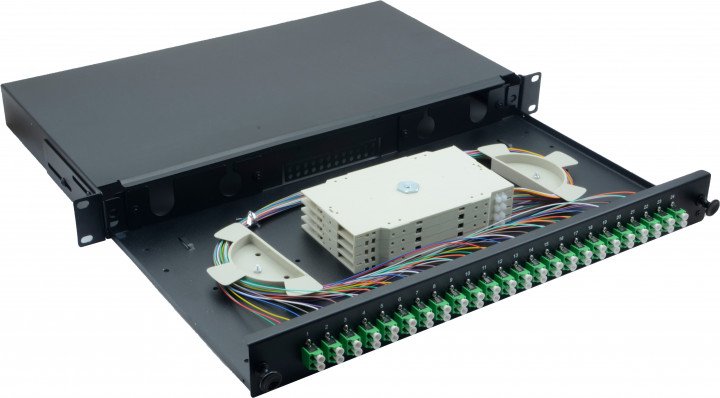 EAN 4005938375554 - Helos 375555 armario rack 1U Negro imagen 2