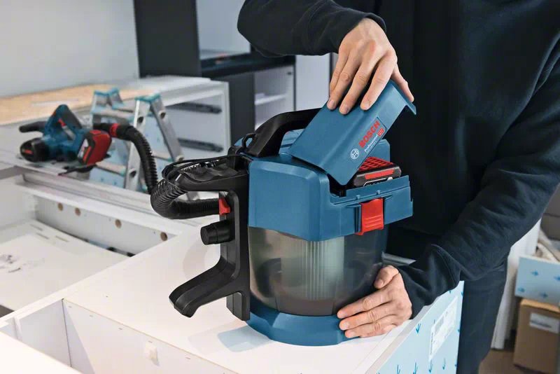 EAN 3165140995405 - Bosch GAS 18V-10 L Professional Negro, Azul imagen 3