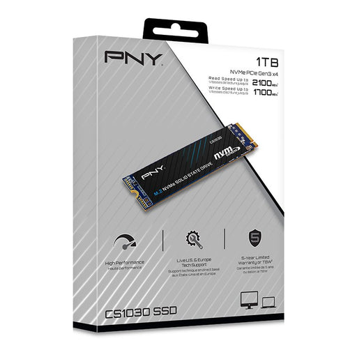 EAN 0751492641638 - PNY CS1030 1 TB M.2 PCI Express 3.0 NVMe 3D NAND imagen 2