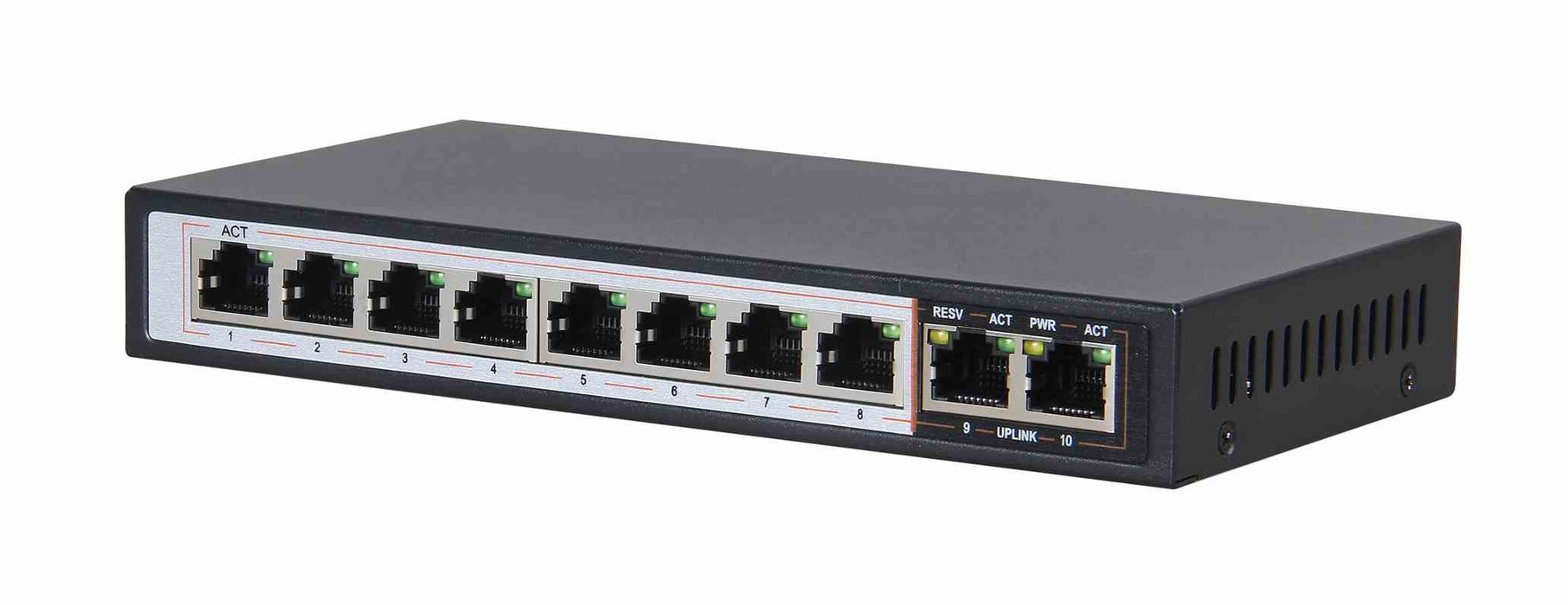 EAN 5902560363906 - Extralink EX.3906 switch No administrado L2 Fast Ethernet (10/100) Energía sobre Ethernet (PoE) 1U Negro imagen 3
