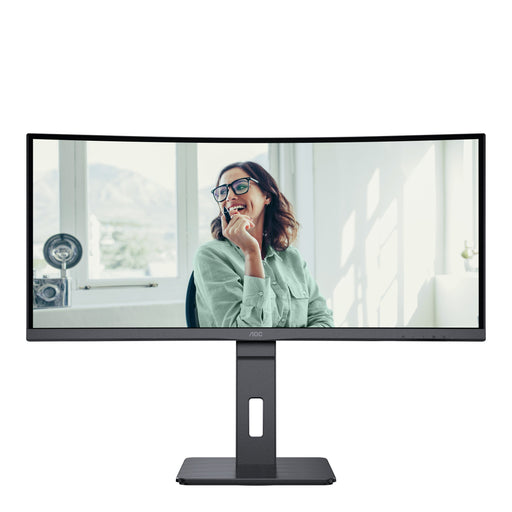 EAN 4038986110730 - AOC CU34P3CV pantalla para PC 86,4 cm (34") 3440 x 1440 Pixeles UltraWide Quad HD LED Negro imagen 2