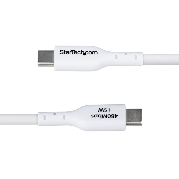 EAN 0065030917377 - StarTech.com USB2AC3MNCWHE cable USB USB A USB C imagen 5