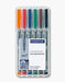EAN 4007817323588 - Staedtler 316 WP6 marcador 1 pieza(s) Negro, Azul, Marrón, Verde, Naranja, Rojo imagen 1