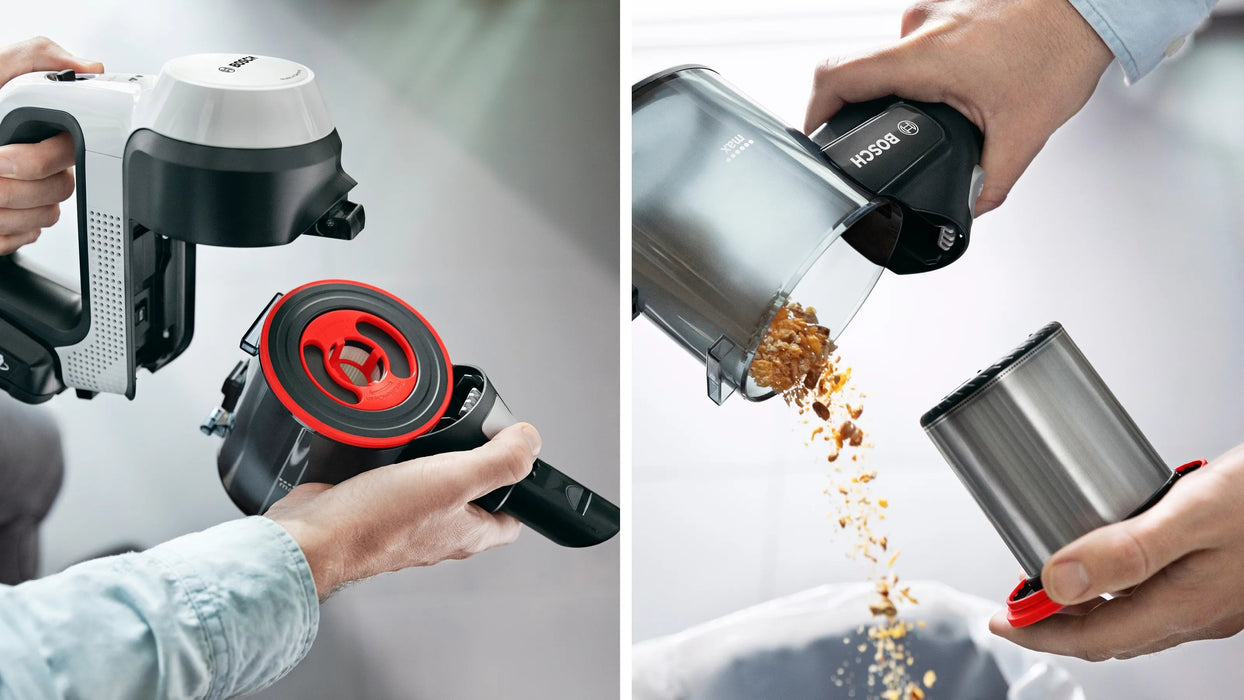 EAN 4242005307012 - Bosch BCS711XXL aspiradora de pie y escoba eléctrica Aspiradora escoba Batería Secar Sin bolsa 0,3 L Blan imagen 17