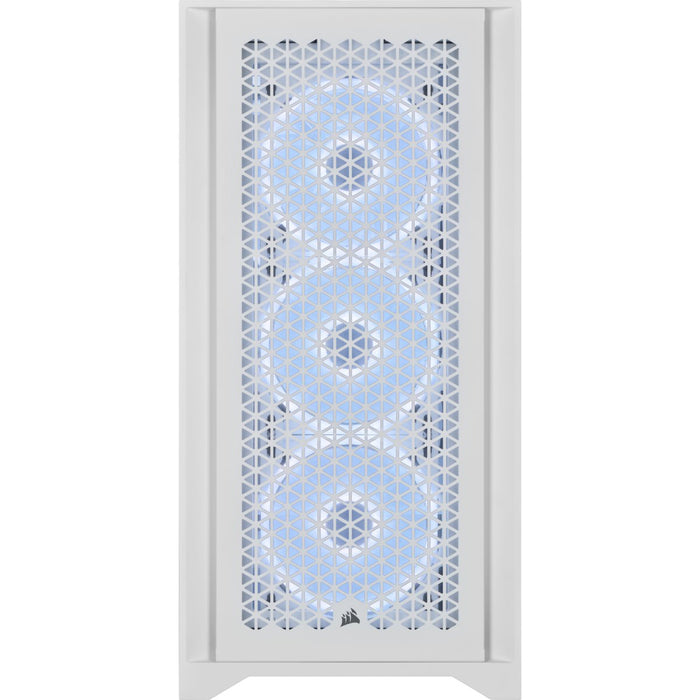 EAN 0840006694328 - Corsair iCUE 4000D RGB Midi Tower Blanco imagen 2