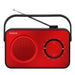 EAN 8435256896848 - Aiwa R-190RD radio Portátil Analógica Negro, Rojo imagen 1