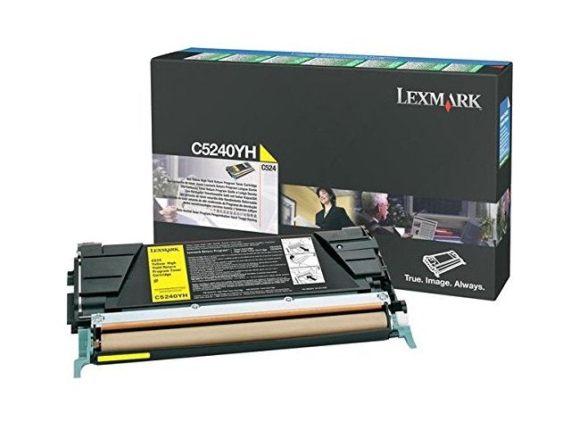 EAN 0734646396769 - Lexmark C5240YH cartucho de tóner Original Cian, Amarillo imagen 1