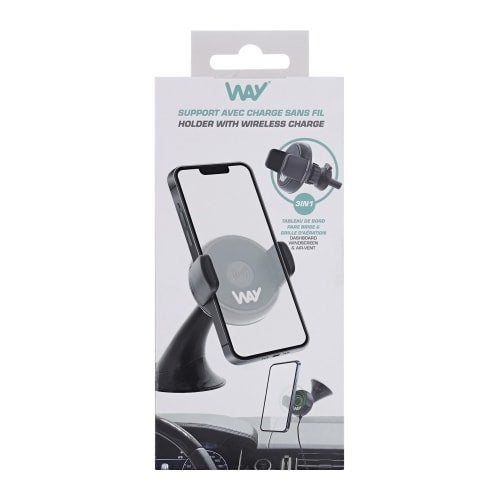 EAN 3303170114353 - T'nB WCHCAR10W soporte Soporte activo para teléfono móvil Teléfono móvil/smartphone Negro imagen 14