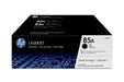 EAN 0886111730520 - HP 85A 2-pack Black Original LaserJet Toner Cartridges cartucho de tóner 2 pieza(s) imagen 1