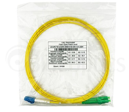 EAN 4063232623627 - BlueOptics SFP3131BU3MS Cable de fibra óptica e InfiniBand 3 m LC Amarillo imagen 5
