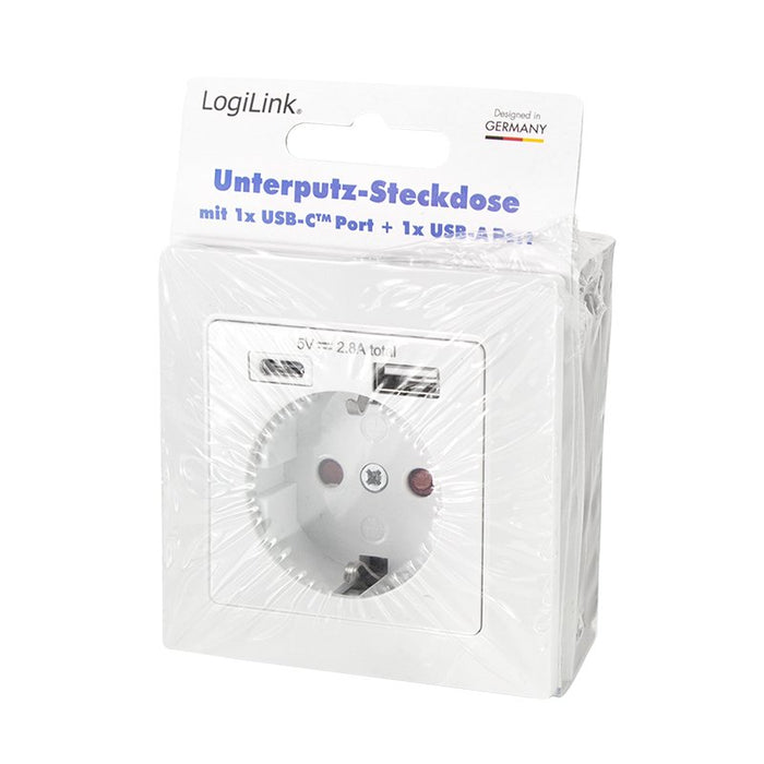 EAN 4052792063066 - LogiLink PA0262 toma de corriente CEE 7/3 + USB Blanco imagen 8