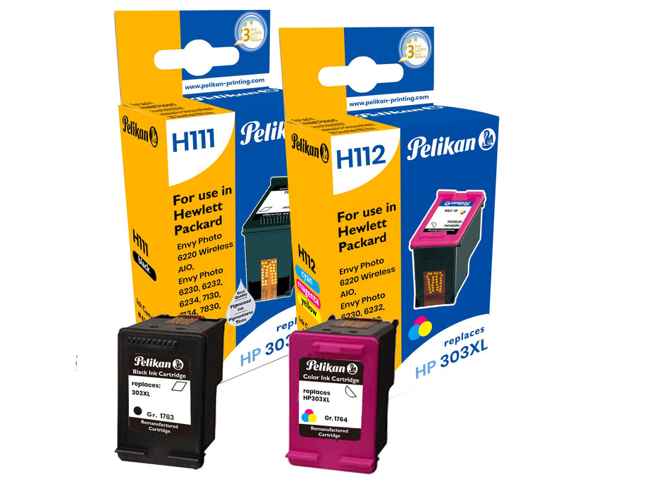 EAN 4018474950901 - Pelikan 4950900 cartucho de tinta 2 pieza(s) Compatible Alto rendimiento (XL) Cian, Magenta, Amarillo imagen 1