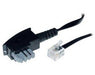 EAN 4017538006882 - S/CONN 3m TAE-N - RJ11 Negro, Transparente imagen 1