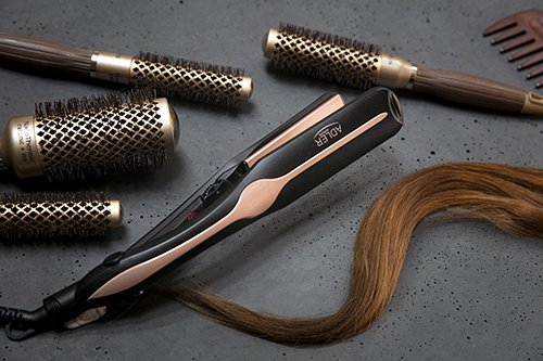 EAN 5902934831345 - Adler AD 2318 Utensilio de peinado Plancha de pelo Caliente Negro, Coral 120 W imagen 9