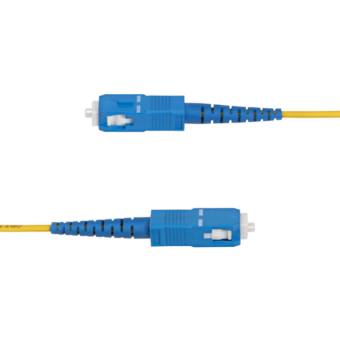 EAN 0065030908405 - StarTech.com SPSMLCSC-OS2-5M Cable de fibra óptica e InfiniBand Amarillo imagen 5
