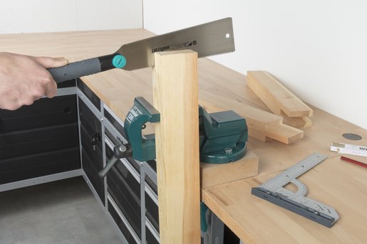 EAN 4006885695108 - wolfcraft GmbH 6951000 sierra Sierra japonesa 24 cm Negro, Acero inoxidable imagen 7