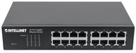 EAN 0766623561068 - Intellinet 561068 switch No administrado L2 Gigabit Ethernet (10/100/1000) 1U Negro imagen 3