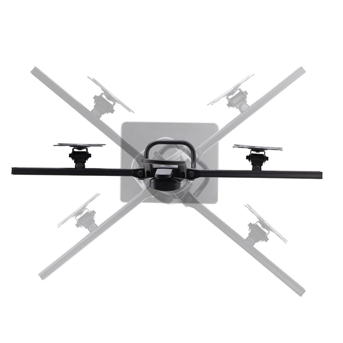 EAN 0065030902069 - StarTech.com 2MC1S-MONITOR-STAND soporte para monitor 68,6 cm (27") Negro imagen 8