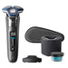EAN 8720689008204 - Philips SHAVER Series 7000 S7887/55 afeitadora Máquina de afeitar de rotación Recortadora Cromo imagen 1