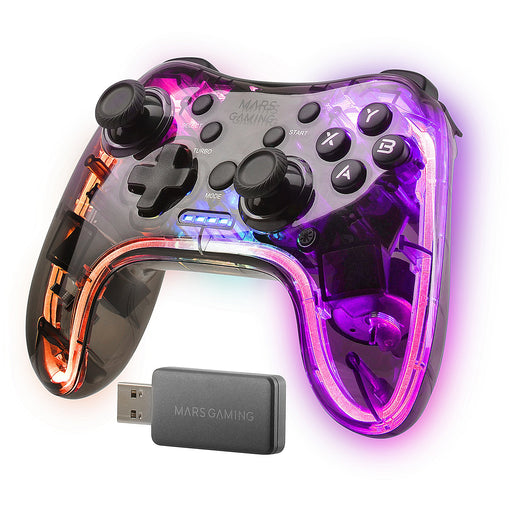 EAN 8435693102267 - Mars Gaming MGP-24 Negro, Transparente RF Android, MAC, PC, PlayStation 4, Playstation 3, Xbox 360 imagen 1