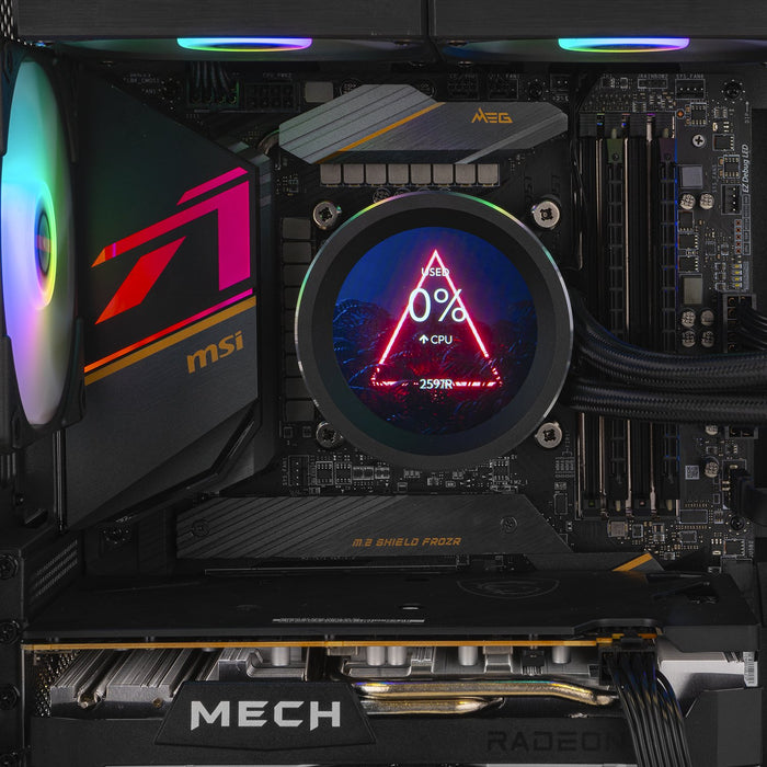 EAN 8436587975042 - NOX Hummer X-360 LCD Procesador Refrigerador de aire 12 cm Negro 1 pieza(s) imagen 7