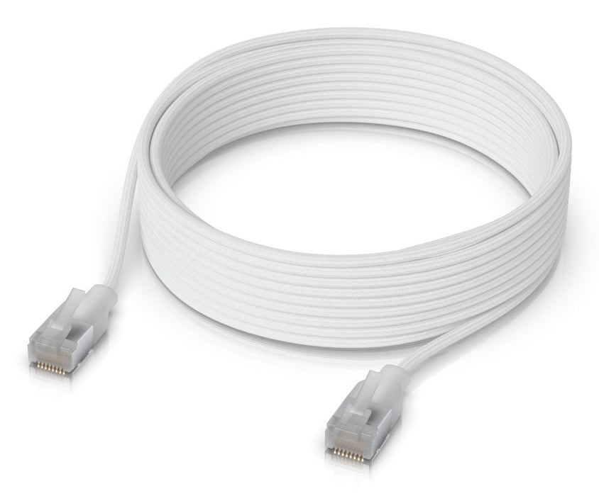 EAN 0810084697313 - Ubiquiti UACC-Cable-Patch-EL-C6A-8M-W cable de red Translúcido, Blanco Cat6a imagen 2